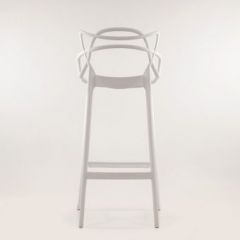 Барный стул Barneo N-235 Masters, белый, design Phillip Stark в Советском - sovetskiy.mebel24.online | фото 4