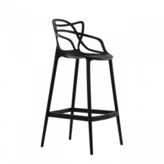 Барный стул Barneo N-235 Masters, черный, design Phillip Stark в Советском - sovetskiy.mebel24.online | фото