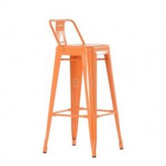 Барный стул Barneo N-242 Tolix Style 2003 Оранжевый в Советском - sovetskiy.mebel24.online | фото