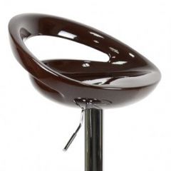 Барный стул Barneo N-6 Disco темно-коричневый глянец в Советском - sovetskiy.mebel24.online | фото 4