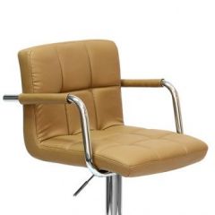 Барный стул Barneo N-69 Kruger Arm Светло-коричневый в Советском - sovetskiy.mebel24.online | фото 2