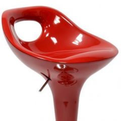Барный стул Barneo N-7 Malibu красный глянец в Советском - sovetskiy.mebel24.online | фото 3