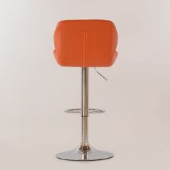 Барный стул Barneo N-85 Diamond оранжевый в Советском - sovetskiy.mebel24.online | фото 3