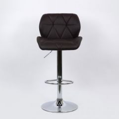 Барный стул Barneo N-85 Diamond темно-коричневый в Советском - sovetskiy.mebel24.online | фото 4