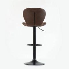 Барный стул Barneo N-86 Time / Black / VPU Brown Vintage коричневый винтаж PK970-18 в Советском - sovetskiy.mebel24.online | фото 2