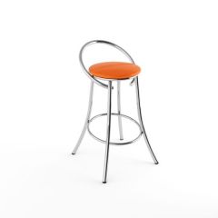 Барный стул Фуриант оранжевый-843 в Советском - sovetskiy.mebel24.online | фото 1