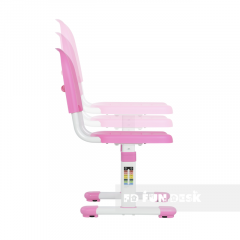 Комплект парта + стул трансформеры Cantare Pink в Советском - sovetskiy.mebel24.online | фото 7