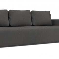 Диван Алиса 4 Bahama STEEL - Teos Dark Brown в Советском - sovetskiy.mebel24.online | фото