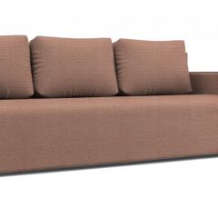 Диван Алиса 4 Shaggy DESERT - Teos Dark Brown в Советском - sovetskiy.mebel24.online | фото