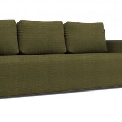 Диван Алиса 4 Shaggy GREEN - Teos Black в Советском - sovetskiy.mebel24.online | фото