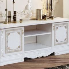 Гостиная Грация (комплект) белый/золото в Советском - sovetskiy.mebel24.online | фото 2