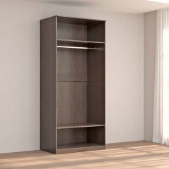 Кэт-4 Шкаф 2-х ств (2 дв зерк) (МДФ Венге) в Советском - sovetskiy.mebel24.online | фото 2