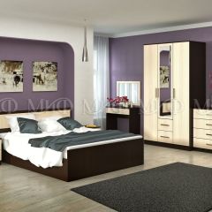 ФИЕСТА Комод 800 (Дуб беленый/Венге) в Советском - sovetskiy.mebel24.online | фото 2