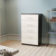 Комод ФАВОРИТ (Венге/Дуб молочный) в Советском - sovetskiy.mebel24.online | фото 2