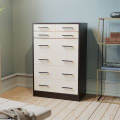 Комод К-2.4 (Венге/Дуб молочный) в Советском - sovetskiy.mebel24.online | фото 2
