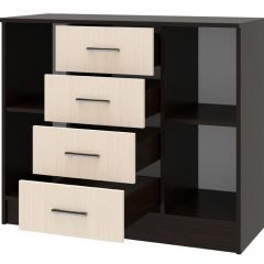 СОФИЯ Комод К1000 2Д (венге/дуб белфорт) в Советском - sovetskiy.mebel24.online | фото 2