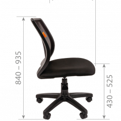 Кресло для оператора CHAIRMAN 699 Б/Л (ткань стандарт/сетка TW-01) в Советском - sovetskiy.mebel24.online | фото 7