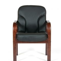 Кресло для посетителей CHAIRMAN 658 (натуральная кожа) в Советском - sovetskiy.mebel24.online | фото