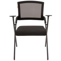 Кресло для посетителей CHAIRMAN NEXX (ткань стандарт черный/сетка DW-01) в Советском - sovetskiy.mebel24.online | фото 2