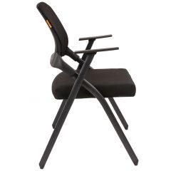 Кресло для посетителей CHAIRMAN NEXX (ткань стандарт черный/сетка DW-01) в Советском - sovetskiy.mebel24.online | фото 3