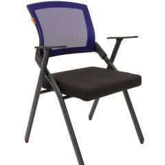 Кресло для посетителей CHAIRMAN NEXX (ткань стандарт черный/сетка DW-61) в Советском - sovetskiy.mebel24.online | фото 1