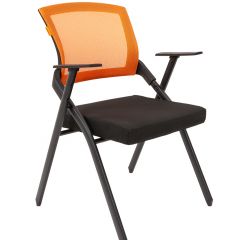 Кресло для посетителей CHAIRMAN NEXX (ткань стандарт черный/сетка DW-66) в Советском - sovetskiy.mebel24.online | фото 1