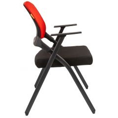 Кресло для посетителей CHAIRMAN NEXX (ткань стандарт черный/сетка DW-69) в Советском - sovetskiy.mebel24.online | фото 3