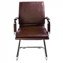 Кресло для посетителя Бюрократ CH-993-Low-V/Brown коричневый в Советском - sovetskiy.mebel24.online | фото 4