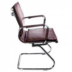 Кресло для посетителя Бюрократ CH-993-Low-V/Brown коричневый в Советском - sovetskiy.mebel24.online | фото 2