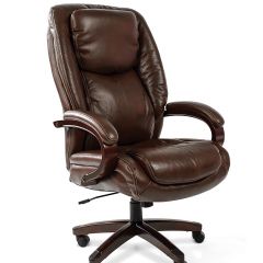 Кресло для руководителя CHAIRMAN  408 (Натуральная кожа) в Советском - sovetskiy.mebel24.online | фото 4