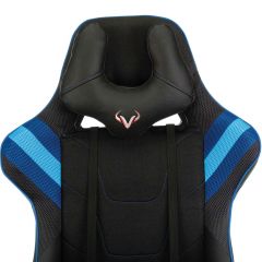 Кресло игровое Бюрократ VIKING 4 AERO BLUE черный/синий в Советском - sovetskiy.mebel24.online | фото 6