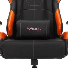 Кресло игровое Бюрократ VIKING 5 AERO ORANGE черный/оранжевый в Советском - sovetskiy.mebel24.online | фото 7