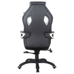 Кресло компьютерное BRABIX Techno Pro GM-003 (экокожа черное/серое, вставки серые) 531814 в Советском - sovetskiy.mebel24.online | фото 8