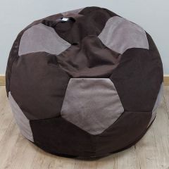 Кресло-мешок Мяч M (Vital Chocolate-Vital Java) в Советском - sovetskiy.mebel24.online | фото