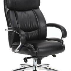 Кресло офисное BRABIX "Direct EX-580" (хром/рециклированная кожа/черное) 531824 в Советском - sovetskiy.mebel24.online | фото 2