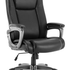 Кресло офисное BRABIX PREMIUM "Solid HD-005" (рециклированная кожа, черное) 531941 в Советском - sovetskiy.mebel24.online | фото