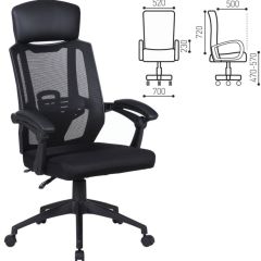 Кресло офисное BRABIX "Nexus ER-401" (черное) 531835 в Советском - sovetskiy.mebel24.online | фото 2
