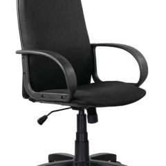 Кресло офисное BRABIX "Praktik EX-279" (ткань JP/кожзам, черное) 532019 в Советском - sovetskiy.mebel24.online | фото