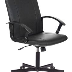 Кресло офисное BRABIX "Simple EX-521" (экокожа, черное) 532103 в Советском - sovetskiy.mebel24.online | фото 1