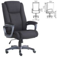Кресло офисное BRABIX "Solid HD-005" (ткань/черное) 531822 в Советском - sovetskiy.mebel24.online | фото