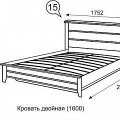 Кровать 1600 с ПМ София 15 в Советском - sovetskiy.mebel24.online | фото 3