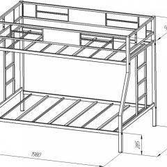Кровать двухъярусная «Гранада» в Советском - sovetskiy.mebel24.online | фото 5