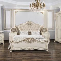 Кровать 1800 Джоконда (крем) в Советском - sovetskiy.mebel24.online | фото 6