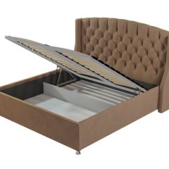 Кровать Франческа + Решетка+ПМ+Дно (1400) в Советском - sovetskiy.mebel24.online | фото 3