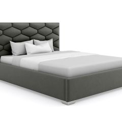 Кровать Коралл интерьерная +основание (90х200) в Советском - sovetskiy.mebel24.online | фото 9