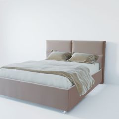 Кровать Корсика с ПМ 1200 (велюр серый) в Советском - sovetskiy.mebel24.online | фото 2