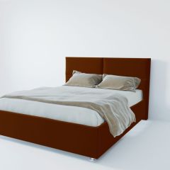 Кровать Корсика с ПМ 800 (велюр бордо) в Советском - sovetskiy.mebel24.online | фото 2