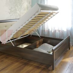 Кровать КР-1033 с мягким изголовьем в Советском - sovetskiy.mebel24.online | фото 6