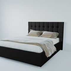 Кровать Венеция без основания 2000 (экокожа кольт ч) в Советском - sovetskiy.mebel24.online | фото