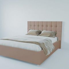 Кровать Венеция без основания 2000 (велюр серый) в Советском - sovetskiy.mebel24.online | фото
